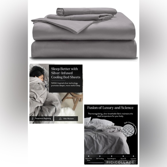 MIRACLE MADE Olive Green LUXE Soft Cotton KING Size Flat Sheet *ONLY